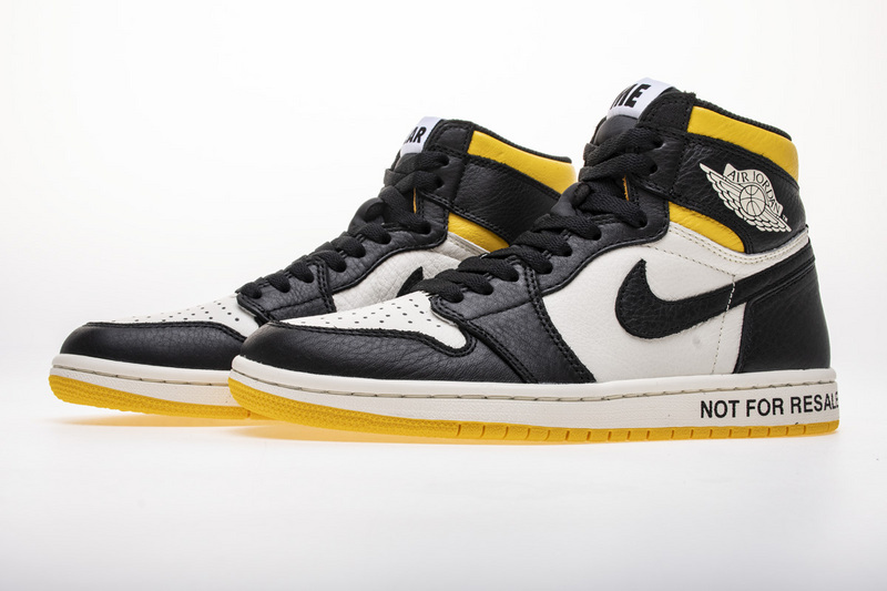 OG Jordan 1 Retro High "Not for Resale" Varsity Maize