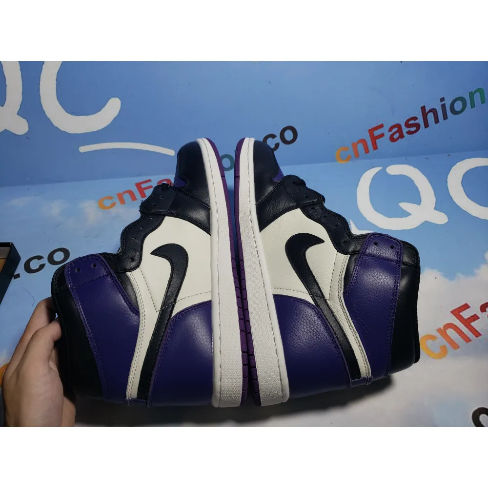 OG Jordan 1 Retro High Court Purple,555088-501