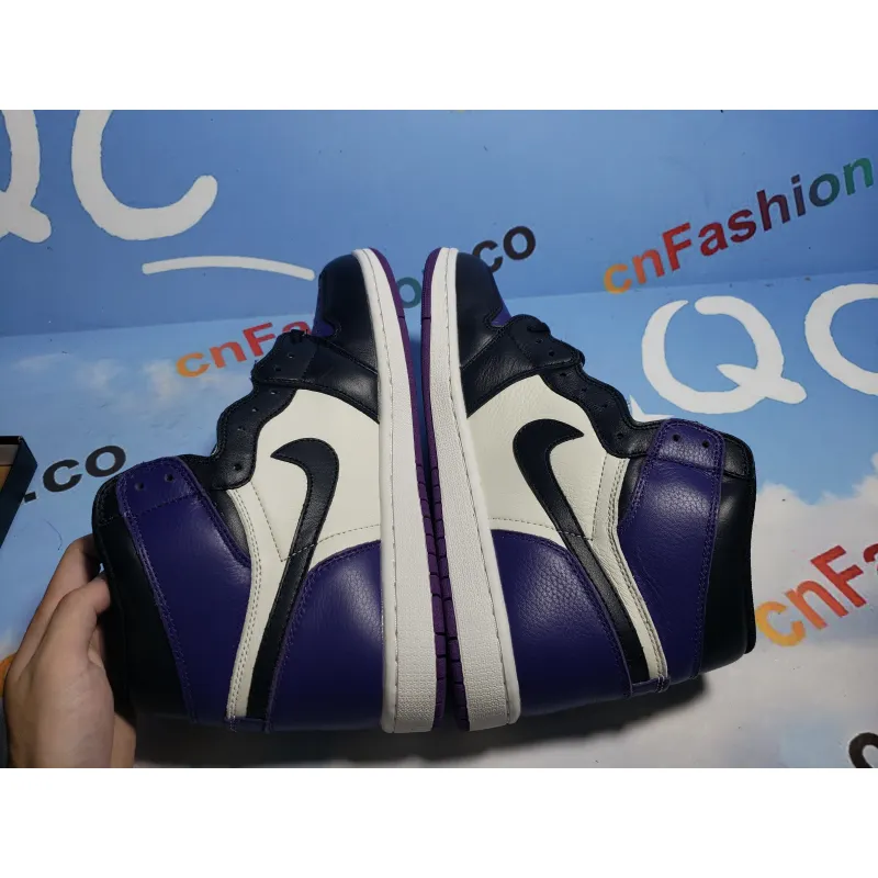 OG Jordan 1 Retro High Court Purple,555088-501