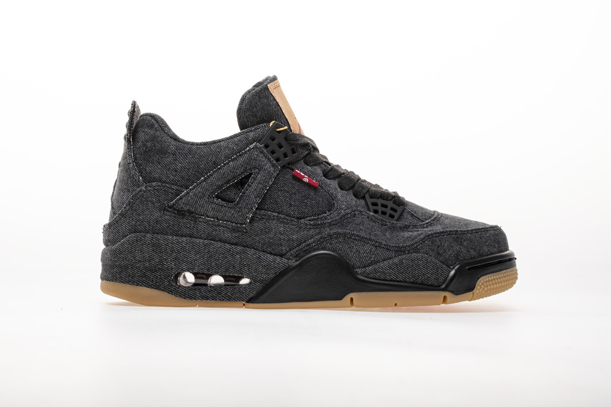 OG Jordan 4 Retro Levi's Black (Levi's Tag)