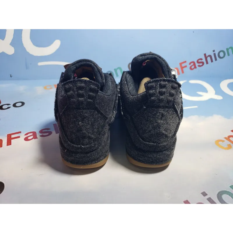 OG Jordan 4 Retro Levi's Black (Levi's Tag)