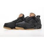 OG Jordan 4 Retro Levi's Black (Levi's Tag)