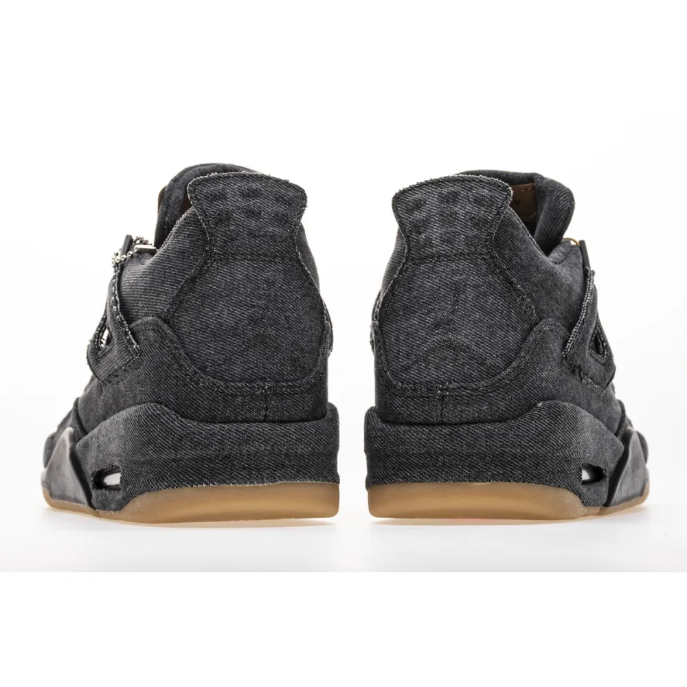 OG Jordan 4 Retro Levi's Black (Levi's Tag)