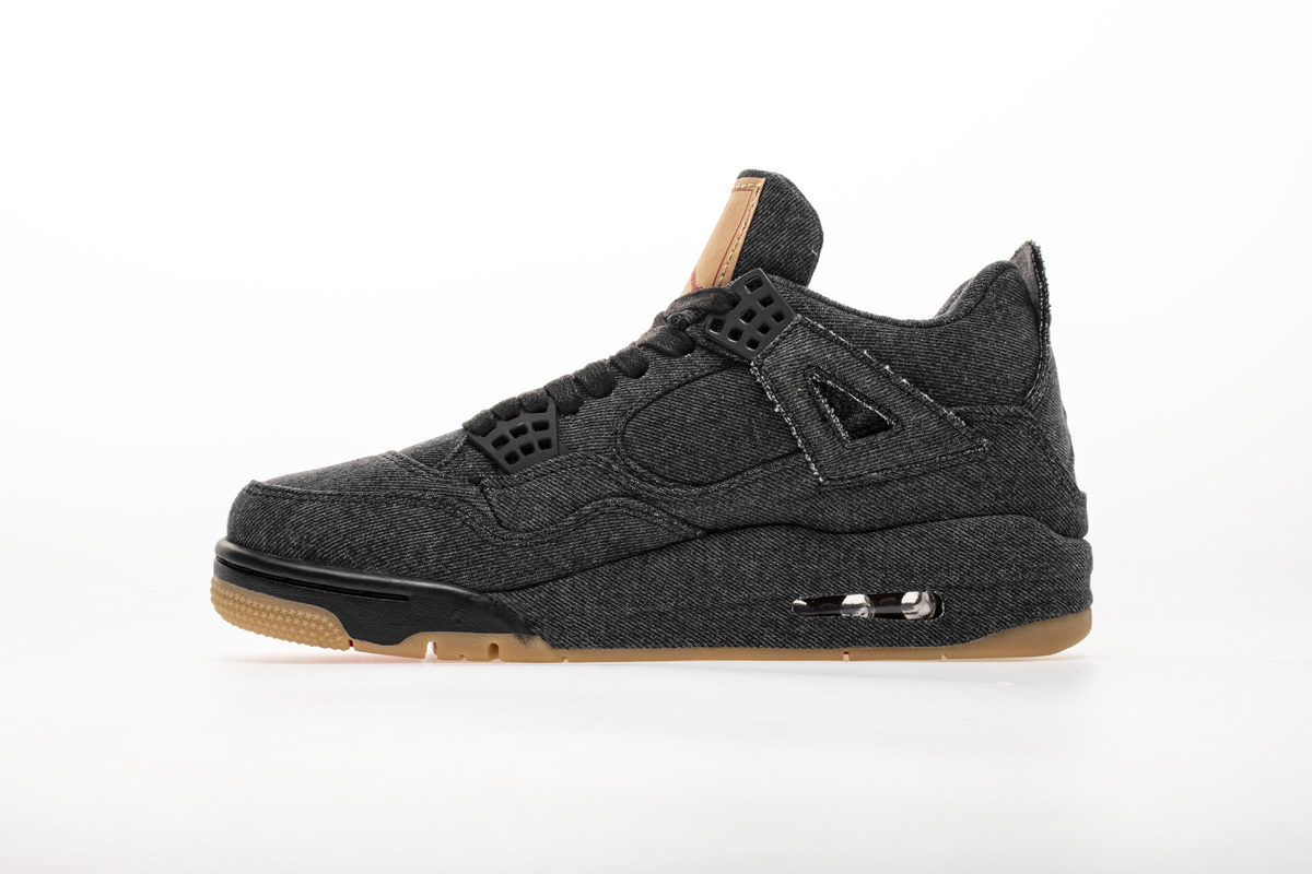 OG Jordan 4 Retro Levi's Black (Levi's Tag)