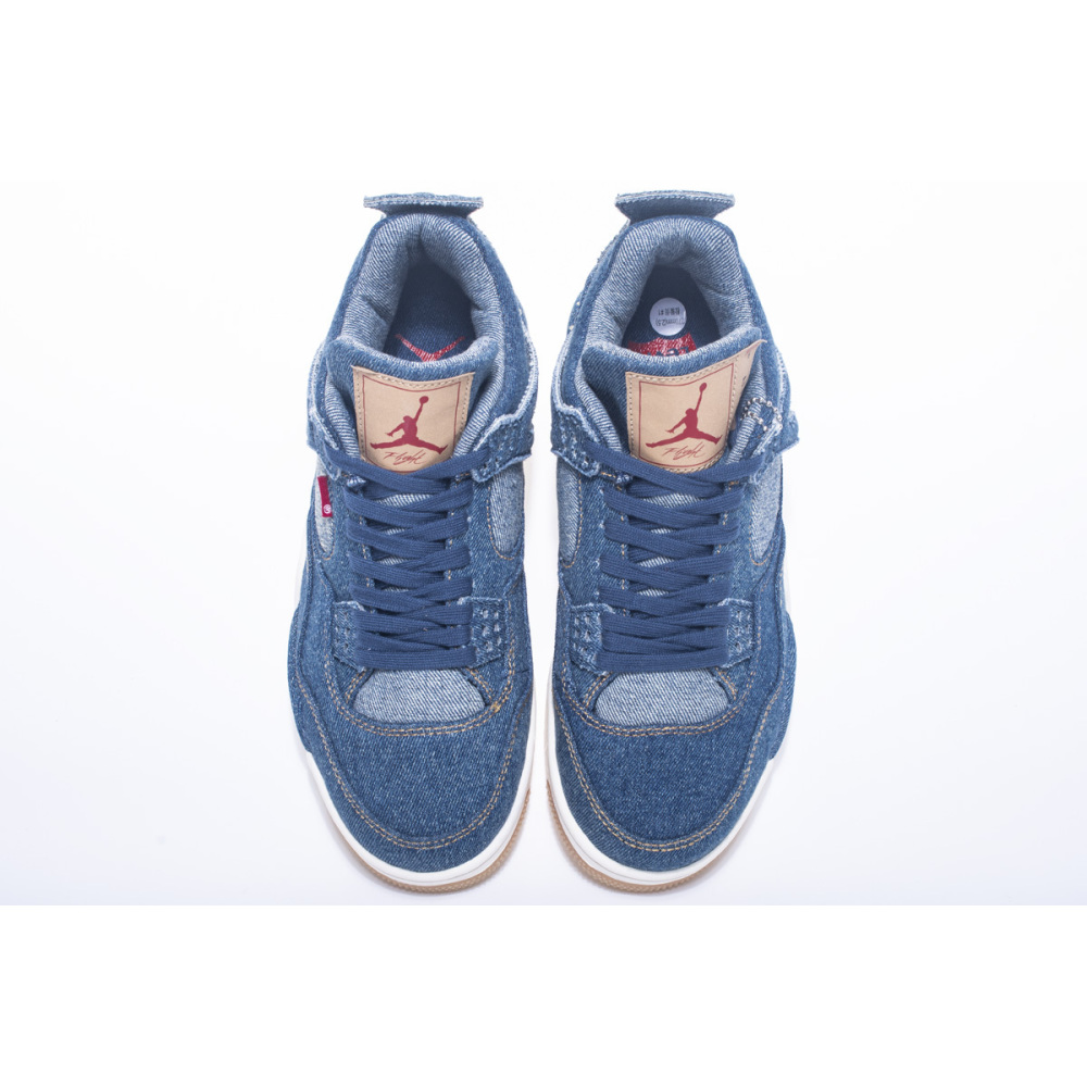OG Jordan 4 Retro Levi's Denim (Tag with Levi's Logo)