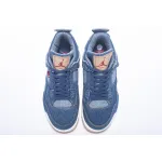OG Jordan 4 Retro Levi's Denim (Tag with Levi's Logo)