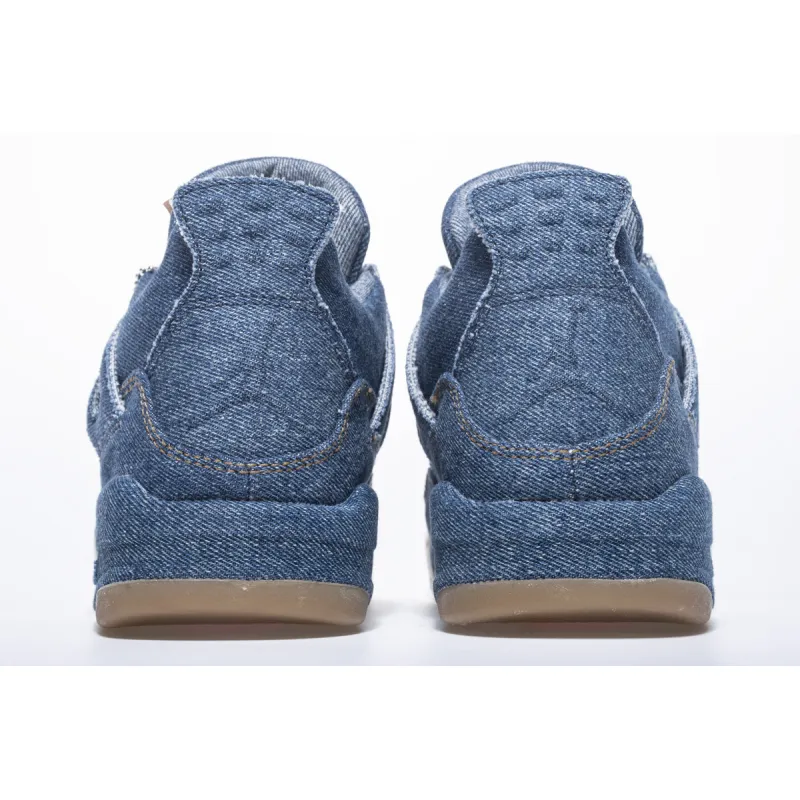 OG Jordan 4 Retro Levi's Denim (Tag with Levi's Logo)