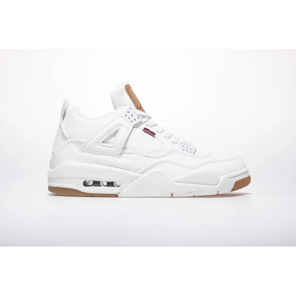 OG Jordan 4 Retro Levi's White (Levi's Tag)