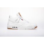 OG Jordan 4 Retro Levi's White (Levi's Tag)