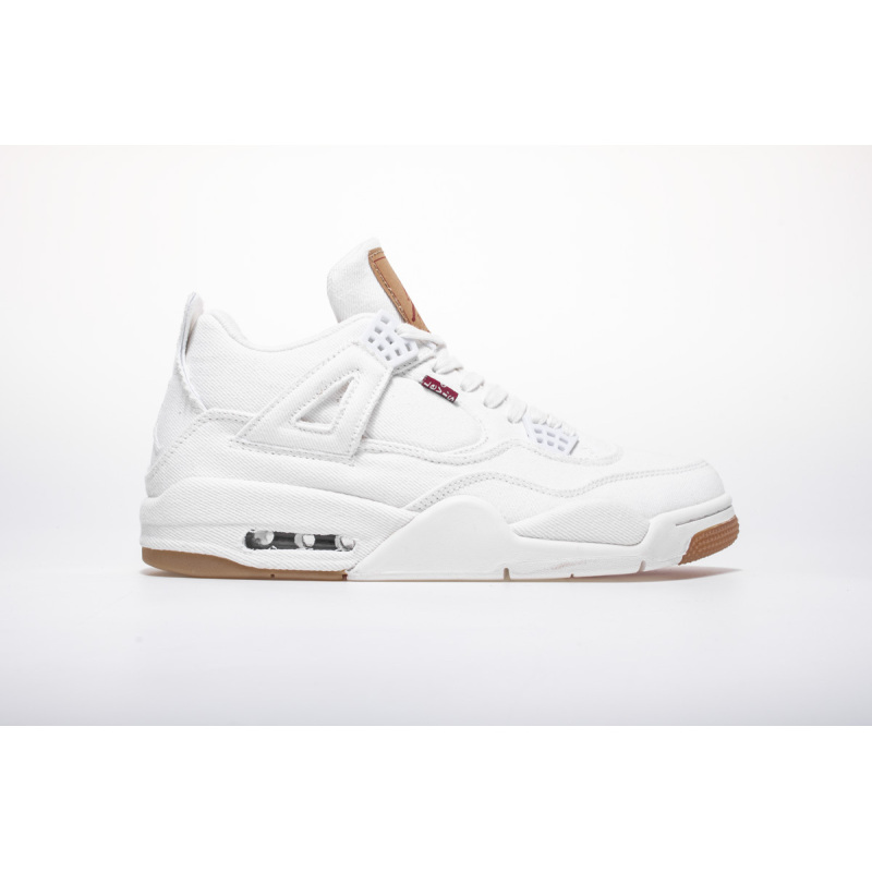 OG Jordan 4 Retro Levi's White (Levi's Tag)