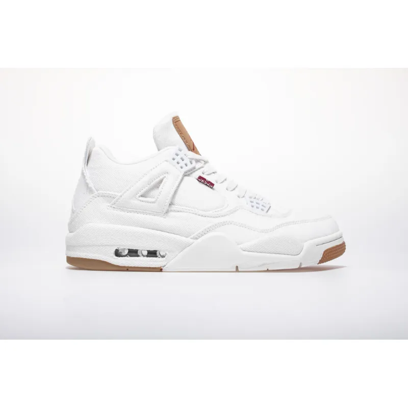OG Jordan 4 Retro Levi's White (Levi's Tag)
