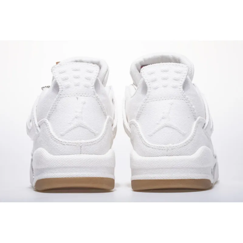 OG Jordan 4 Retro Levi's White (Levi's Tag)