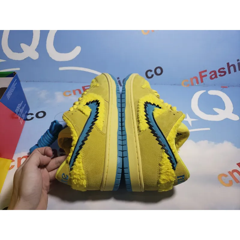 OG Dunk Low Grateful Dead Bears Opti Yellow,CJ5378-700