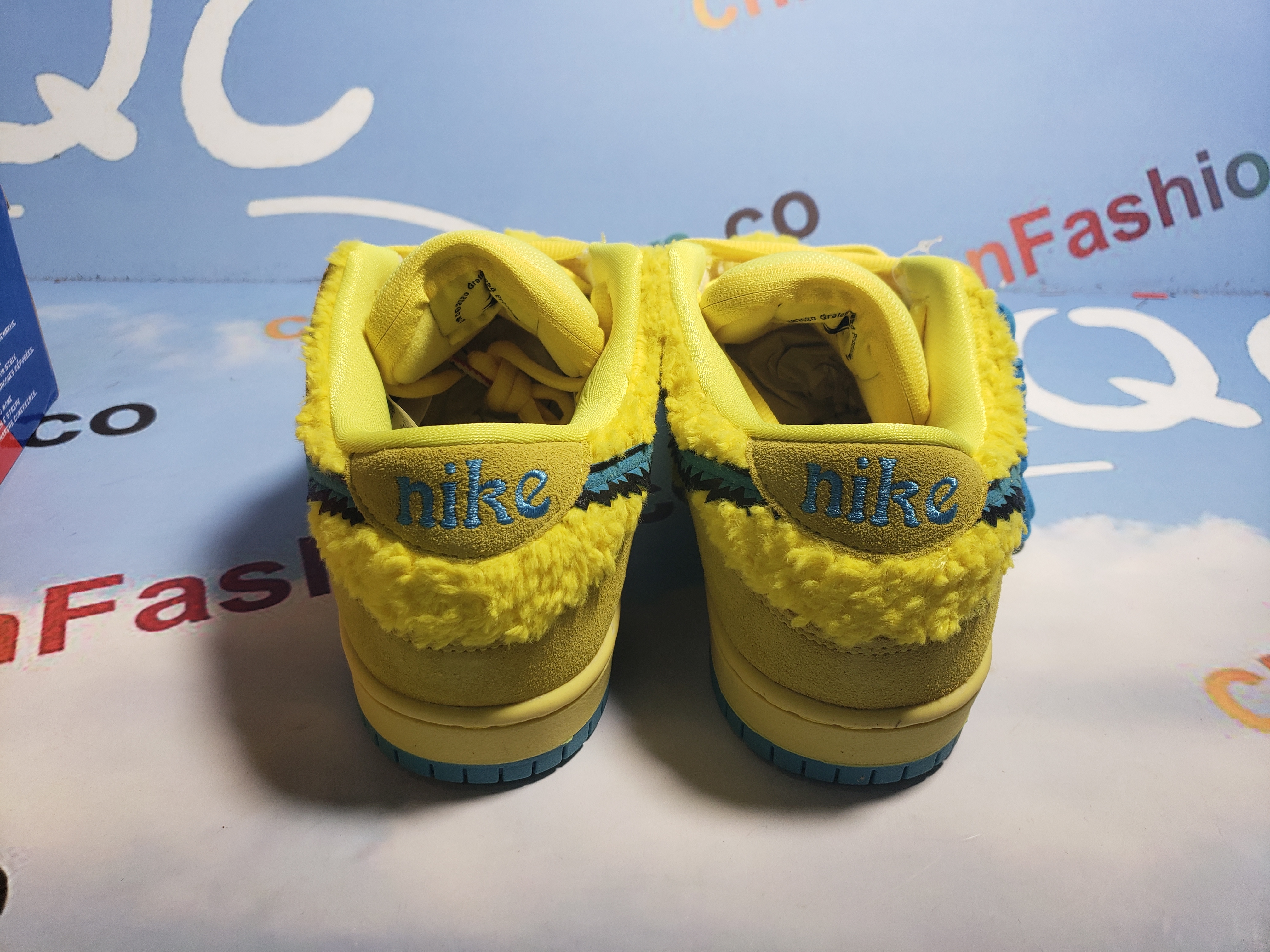 OG Dunk Low Grateful Dead Bears Opti Yellow,CJ5378-700