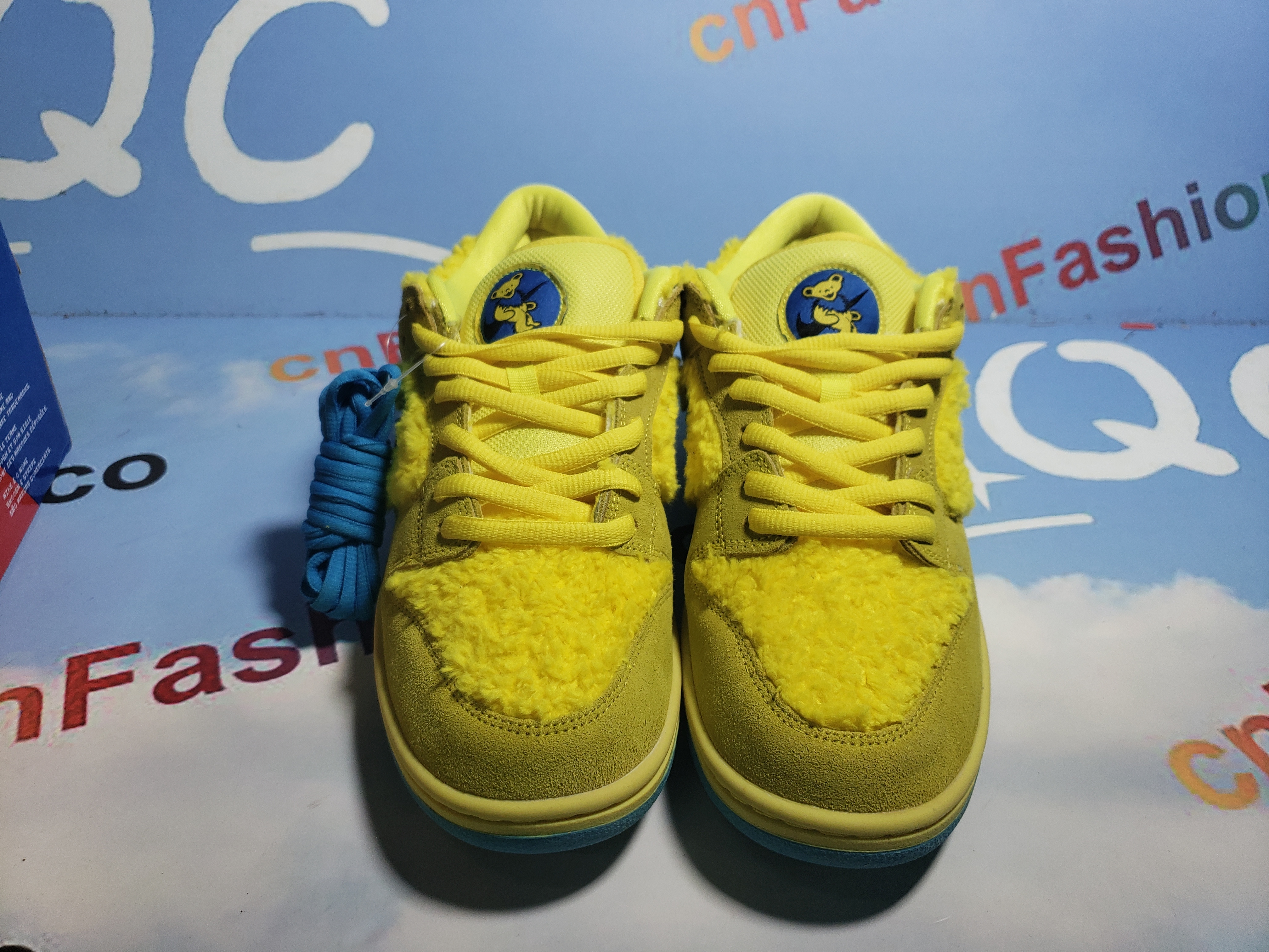 OG Dunk Low Grateful Dead Bears Opti Yellow,CJ5378-700
