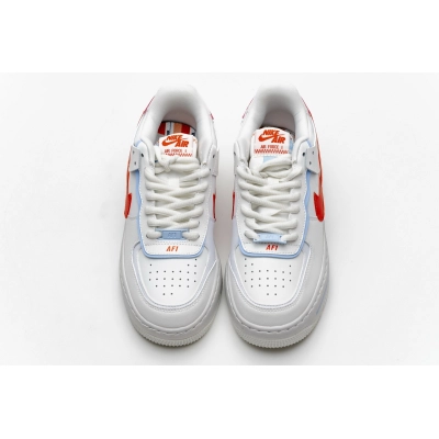 BMLin Air Force 1 Shadow Summit White Team Orange (W) 02
