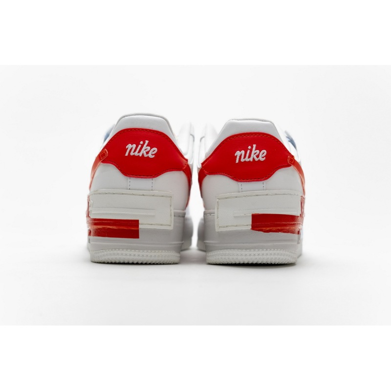 BMLin Air Force 1 Shadow Summit White Team Orange (W)