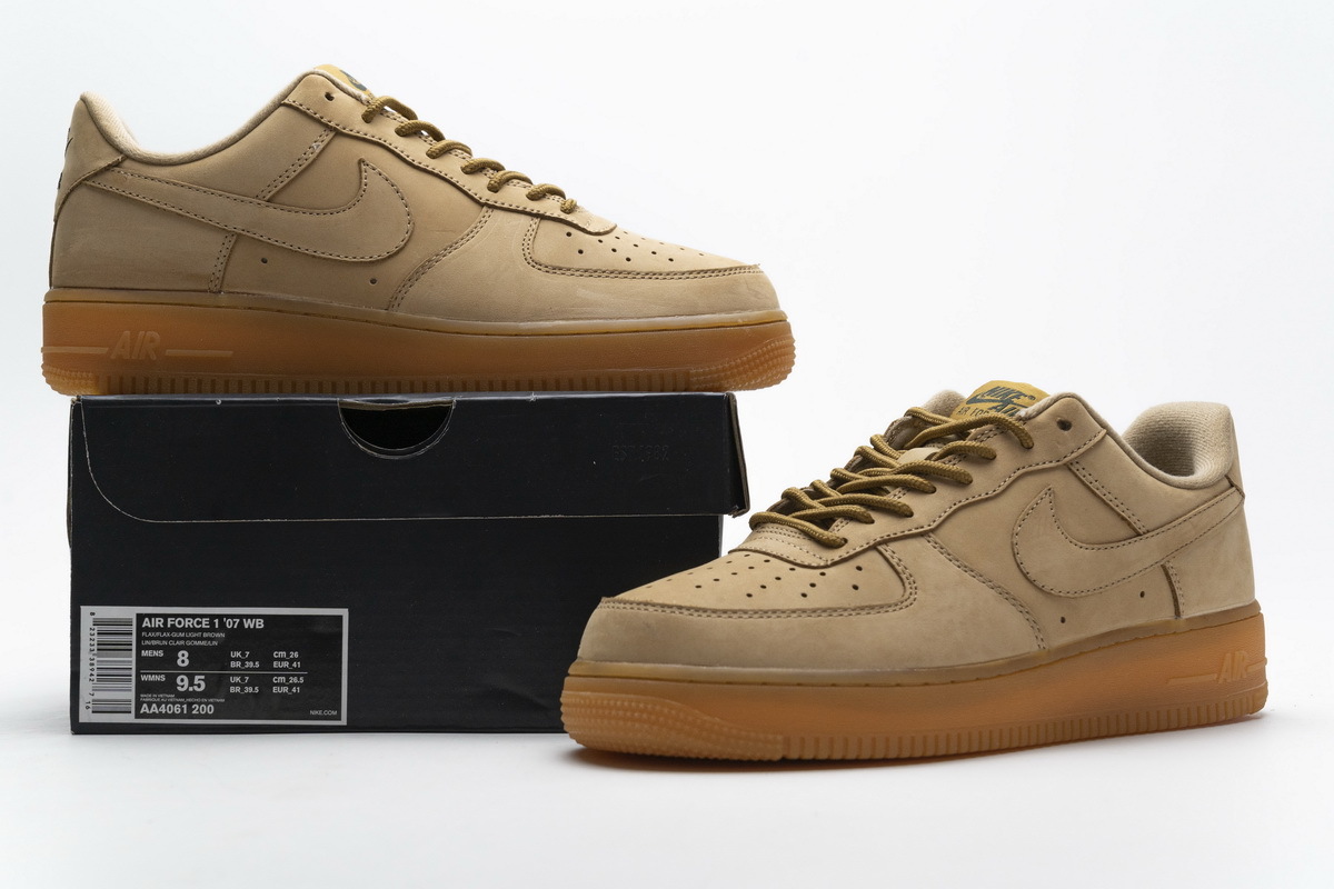 BMLin Air Force 1 LV8 LTR Low Wheat