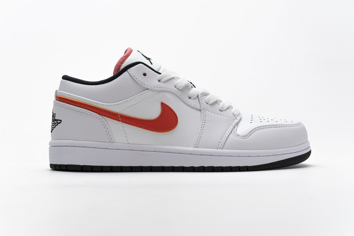 BMLin Jordan 1 Low White Multi-Color