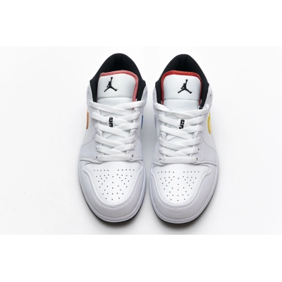 BMLin Jordan 1 Low White Multi-Color 02