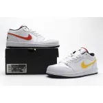 BMLin Jordan 1 Low White Multi-Color