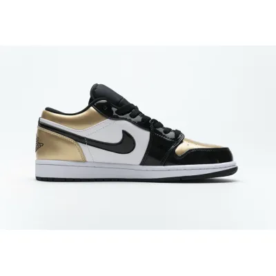 BMLin Jordan 1 Low Gold Toe 01