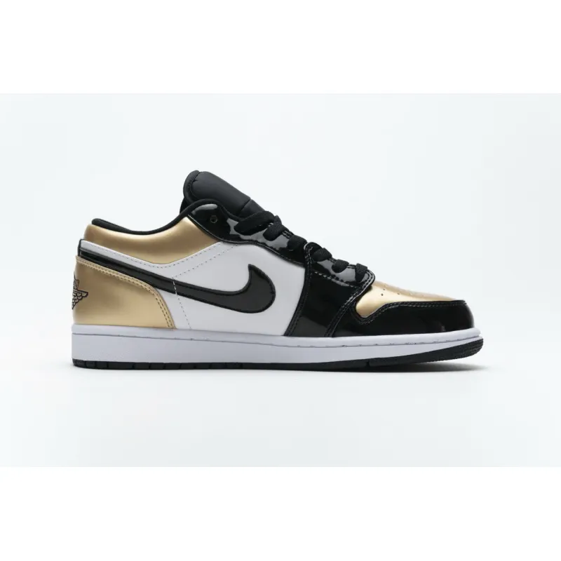 BMLin Jordan 1 Low Gold Toe