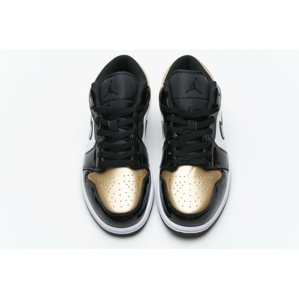 BMLin Jordan 1 Low Gold Toe