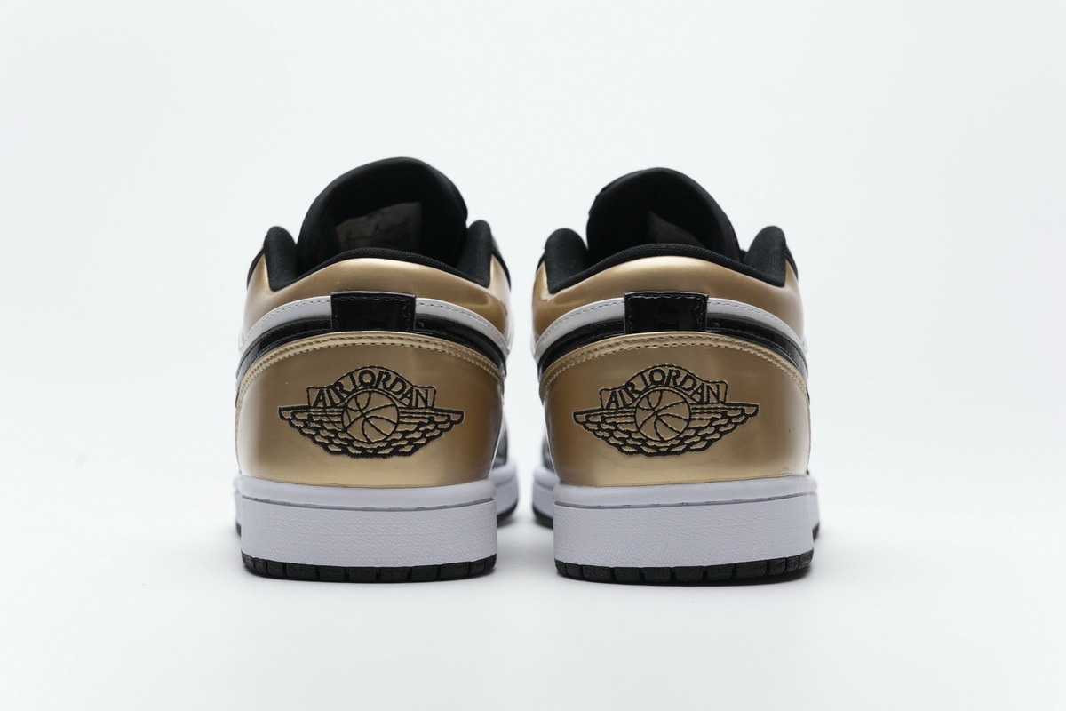 BMLin Jordan 1 Low Gold Toe