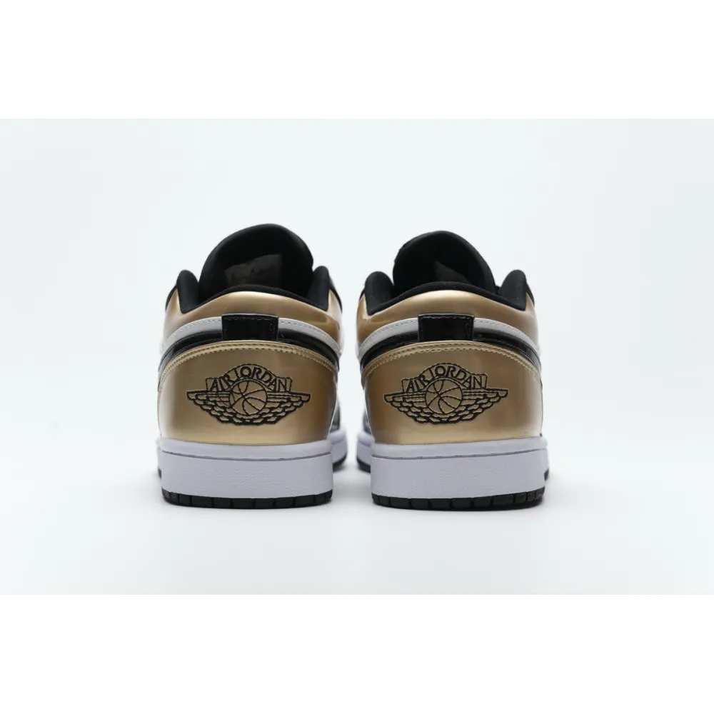 BMLin Jordan 1 Low Gold Toe