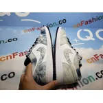 BMLin Jordan 1 Low Washed Denim