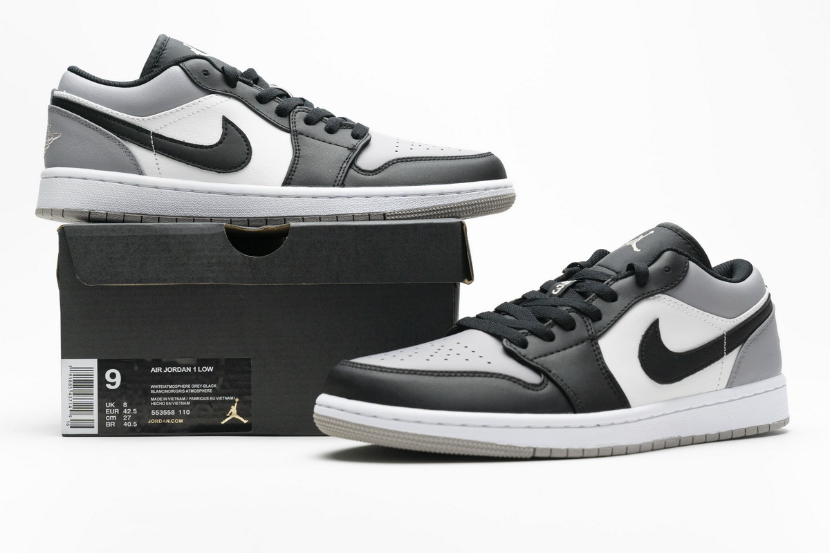 BMLin Jordan 1 Low Grey Toe