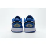 BMLin Jordan 1 Low Hyper Royal Orange Peel