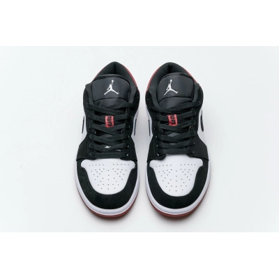 BMLin Jordan 1 Low Black Toe 02