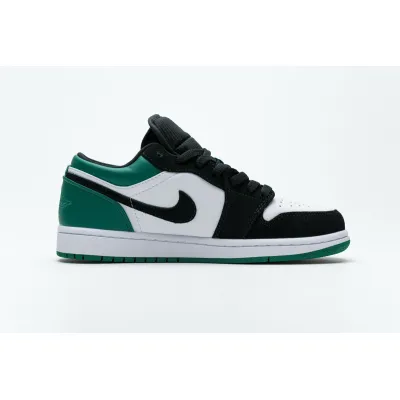 BMLin Jordan 1 Low White Black Mystic Green 01