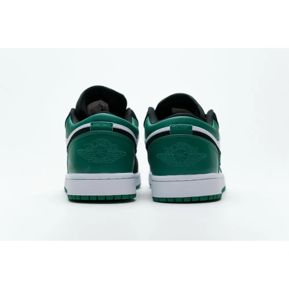 BMLin Jordan 1 Low White Black Mystic Green