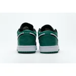 BMLin Jordan 1 Low White Black Mystic Green