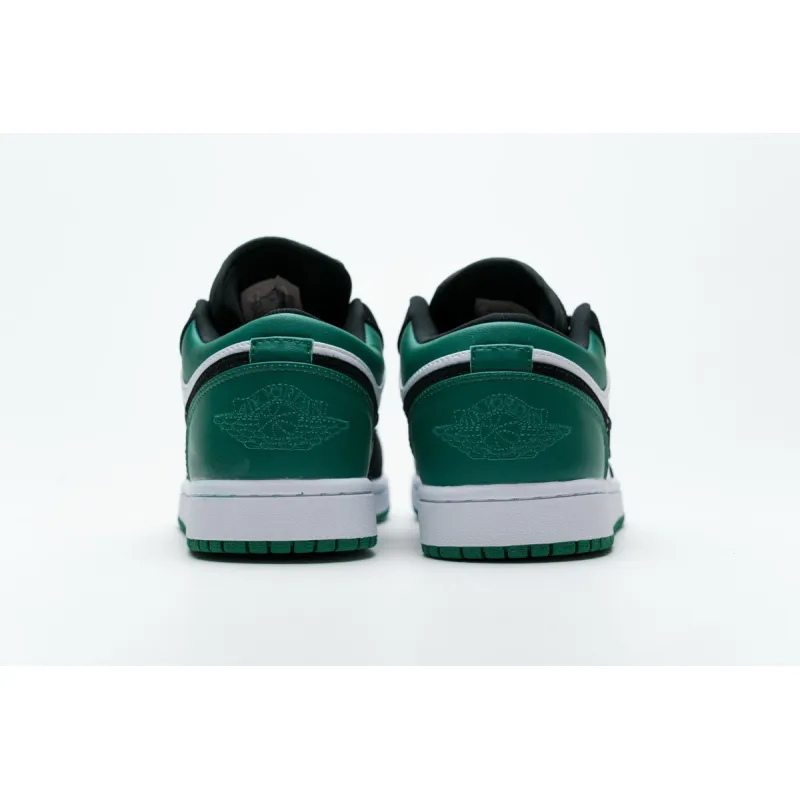 BMLin Jordan 1 Low White Black Mystic Green