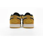 BMLin Jordan 1 Low Sail University Gold Black