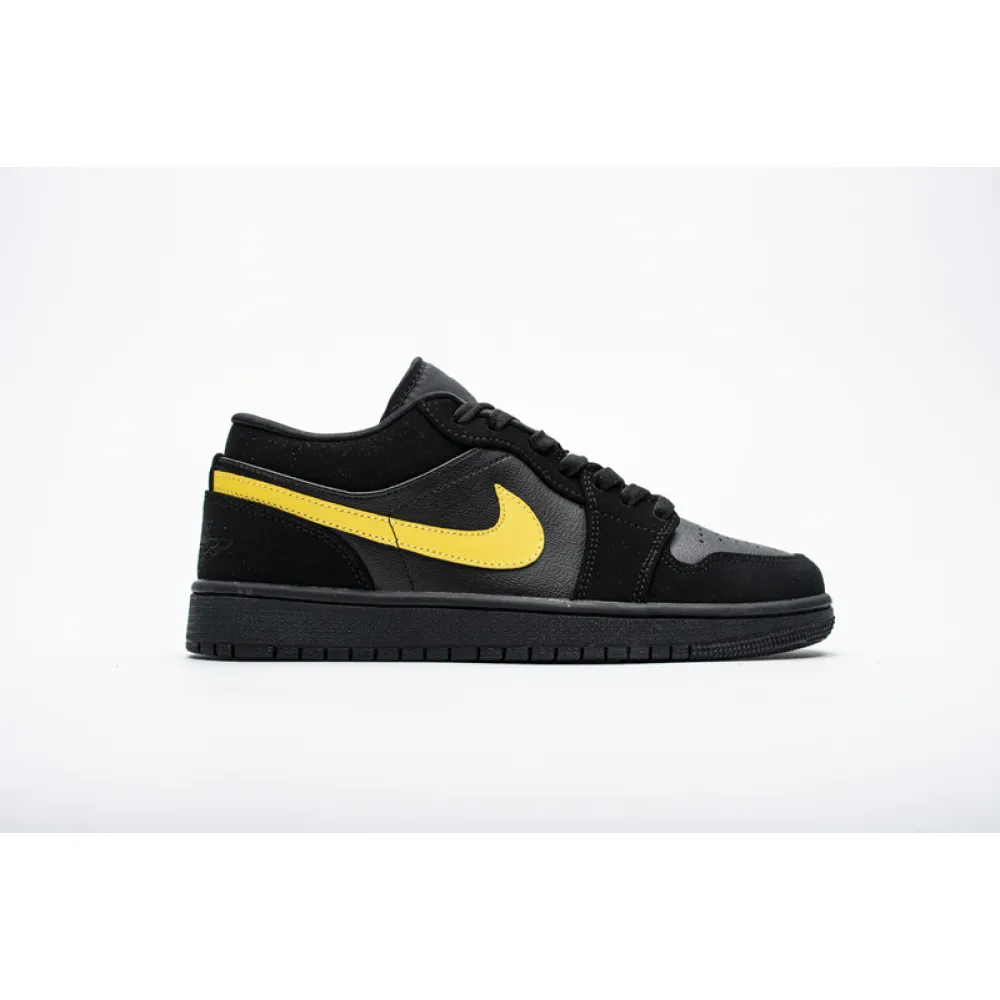 BMLin Jordan 1 Low Black Gold