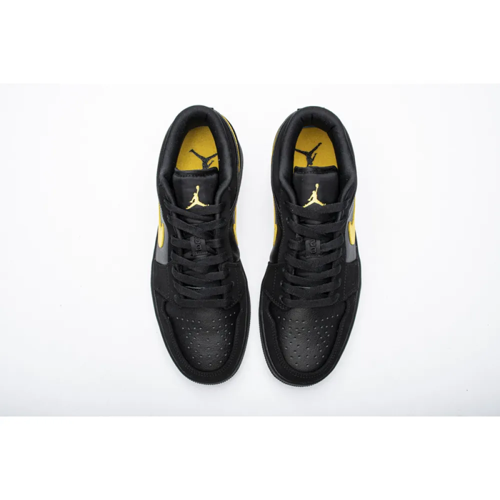 BMLin Jordan 1 Low Black Gold