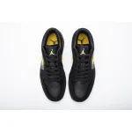 BMLin Jordan 1 Low Black Gold