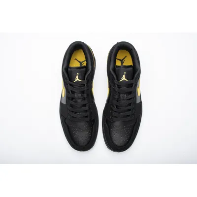 BMLin Jordan 1 Low Black Gold 02