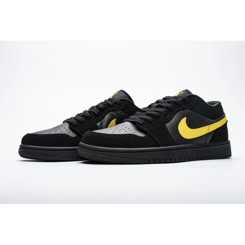 BMLin Jordan 1 Low Black Gold