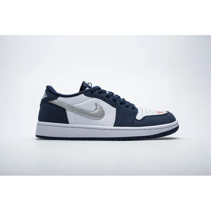 BMLin Jordan 1 Low SB Midnight Navy