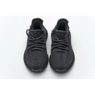 Yeezy kids shoes | BMLin Yeezy Boost 350 V2 Black (Kids) (Non-Reflective) 02