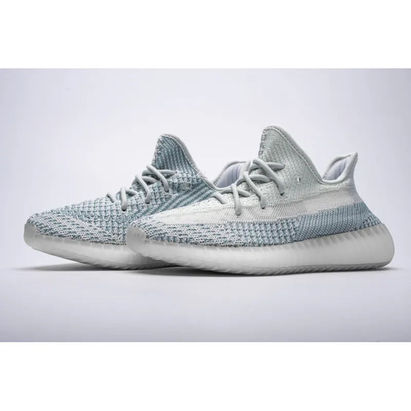 BMLin Yeezy Boost 350 V2 Cloud White (Non-Reflective)