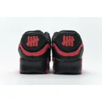 BMLin Air Max 90 Undefeated Black Solar Red