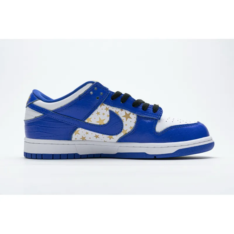 PK GOD SB Dunk Low  Supreme Blue Stars
