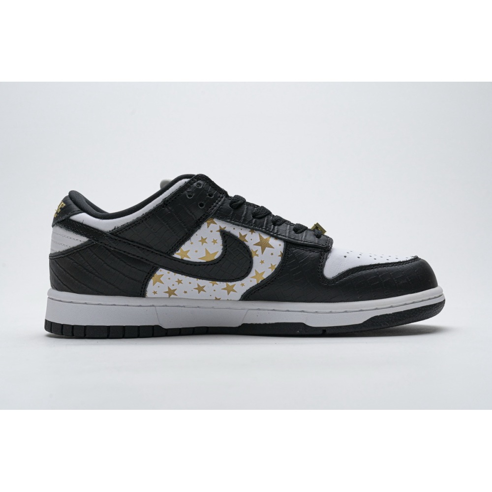 PK GOD SB Dunk Low Supreme Black Stars
